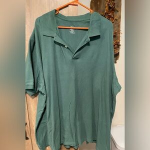 Men's Harbor Bay 4XL Green Polo Shirt